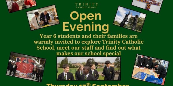 Open Evening 17th Sept 26  - Click link to book